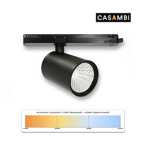 Stromschienenstrahler dimmbar 30 Watt
