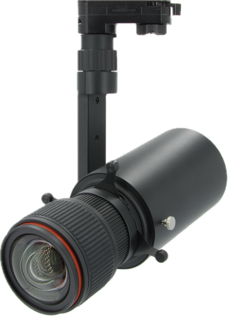 GOBO Stromschienenstrahler für Piktogramm Projektionen